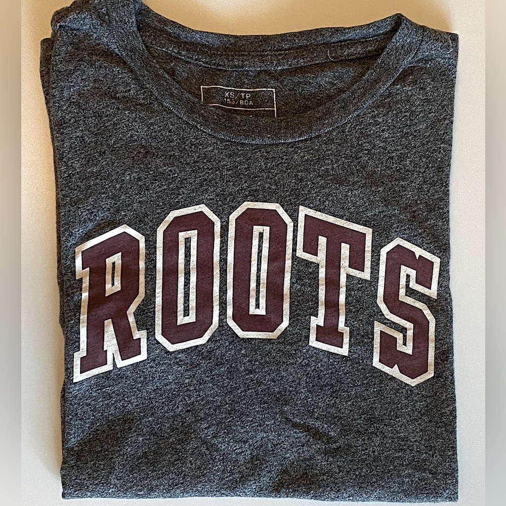 Roots Graphic T-Shirt with retro logo